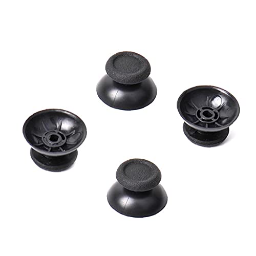 RRunzfon 4pcs práctica de Repuesto Palanca de Mando PS4 THUMBSTICK duraderos Sticks Grips Controlador analógico, Juegos de Deportes al Aire Libre