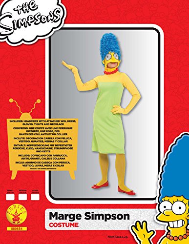 Rubbies Los Simpson I-880654L - Disfraz de Marge (talla L de adulto)