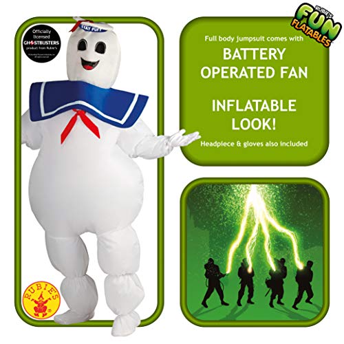 Rubie´s Disfraz oficial de Los Cazafantasmas inflable Stay Puft disfraz – talla grande