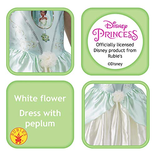 Rubie's 620546S Disfraz oficial de Disney Princesa cuento de hadas Tiana, para niña, pequeño