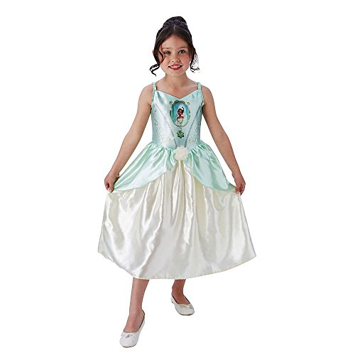 Rubie's 620546S Disfraz oficial de Disney Princesa cuento de hadas Tiana, para niña, pequeño