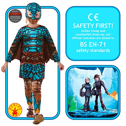 Rubie's 641473S How to Train Your Dragon Fancy Dress, Niños, Multicolor , color/modelo surtido