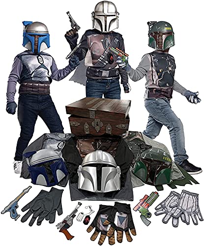 Rubies Cofre Star Wars, Infantil, Disfraces Boba Fett, Jango Fett, Mandalorian,