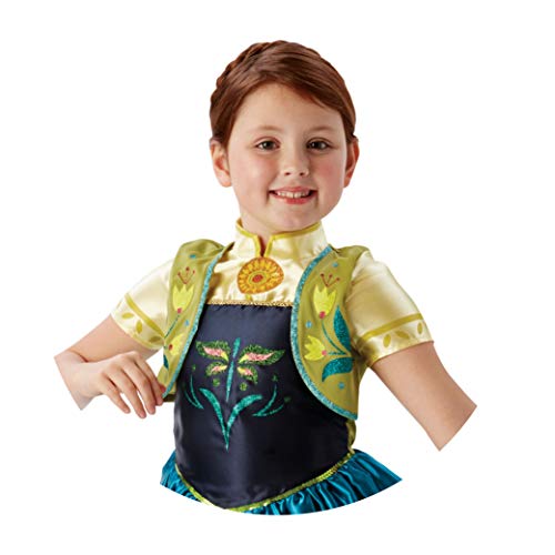 Rubie's - Disfraz Anna de Frozen para niñas, talla M (I-610903M)