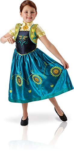 Rubie's - Disfraz Anna de Frozen para niñas, talla M (I-610903M)