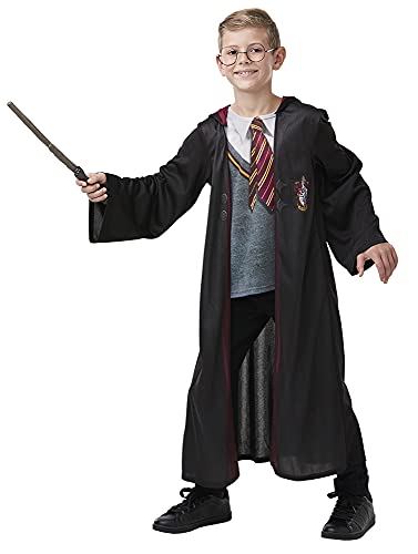 Rubies Disfraz de Harry Potter niño con accesorios 7-8 años, multicolor, 300915-L