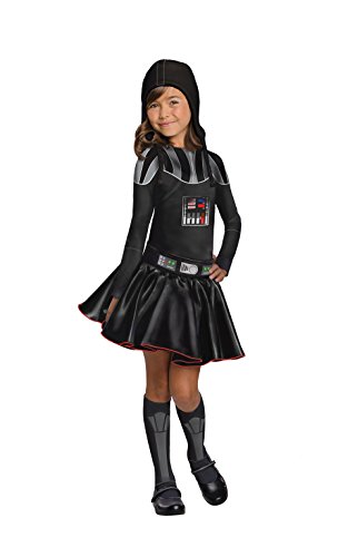 Rubies - Disfraz oficial de Disney Star Wars Darth Vader para niños, talla mediana de 5 a 7 años