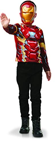 Rubie's – Disfraz oficial de Marvel – Los Vengadores – Disfraz oficial de Marvel Iron Man – Talla estándar – I – 300113