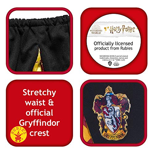 Rubies Falda Gryffindor Disfraz oficial Harry Potter, talla única para adultos a partir de 14 años (39041_NS)