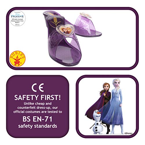 Rubie's- Frozen 2 Zapatos Jelly, Color morado (300612OS)