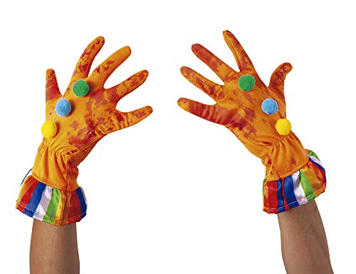 Rubies Guantes Payaso Sangriento Complementos, Multicolor, STD Unisex