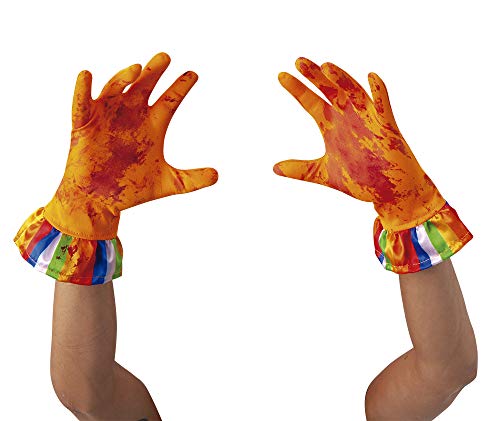 Rubies Guantes Payaso Sangriento Complementos, Multicolor, STD Unisex