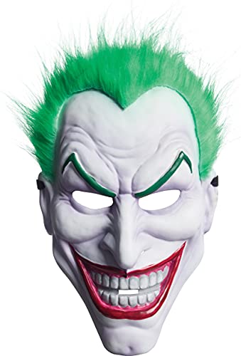 Rubies Máscara Joker PVC con Pelo, Multicolor, Talla única Hombre