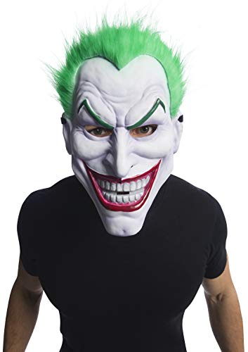 Rubies Máscara Joker PVC con Pelo, Multicolor, Talla única Hombre