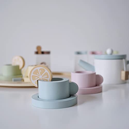 S-TROUBLE, Accesorios de casa de muñecas de Juguete de Cocina en Miniatura, Taza de café Realista, Taza de té, Juego de Juegos de rol Interactivo para niños