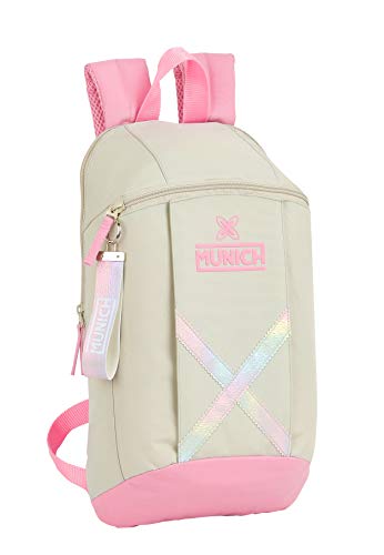 Safta 612099821 Mini Mochila Uso Diario de Munich Rainbow, 220x100x390mm