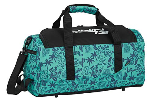 Safta Bolsa de Deporte de El Niño Beach Party, 500x250x250mm, Verde/Negro, M (M553)