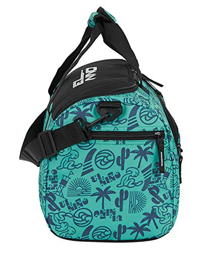 Safta Bolsa de Deporte de El Niño Beach Party, 500x250x250mm, Verde/Negro, M (M553)