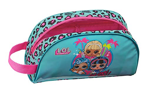 Safta- LOL Surprise Neceser, Color Celeste/Rosa, 260x90x160 mm (M824)