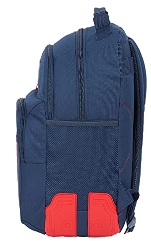 Safta Mochila Escolar de Munich Spike, 320x150x420 mm, Azul Marino