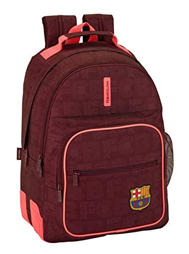 Safta Mochila Escolar F.C. Barcelona 3ª Equip 17/18 Oficial 320x150x420mm, 42 cm, Granate