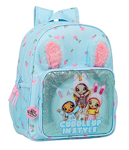 Safta Mochila Escolar Junior de Nanana, 320x120x380 mm, Azul Claro