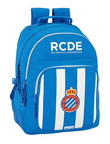 Safta Mochila Escolar R.C.D. Espanyol Oficial 320x150x420mm