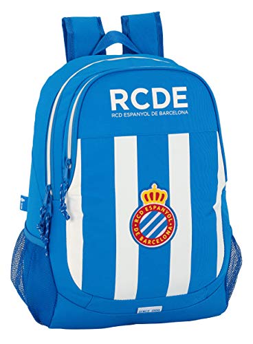 Safta Mochila Escolar R.C.D. Espanyol Oficial 320x160x440mm