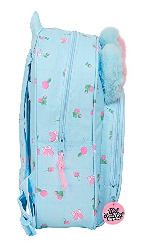 Safta Mochila Infantil de Nanana, 280x100x340 mm, Azul Claro