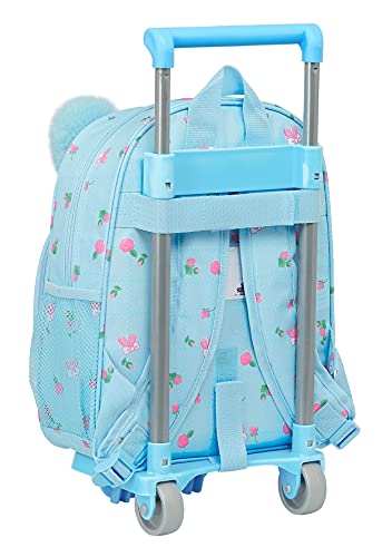 Safta Mochila Infantil de Nanana con Carro 705, 280x100x340 mm, Azul Claro