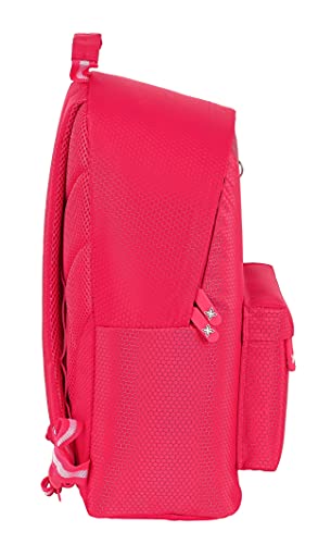 Safta Mochila Juvenil para Portátil 14.1" de Munich Cherry, 310x160x410 mm