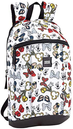 Safta - Mochilas de Minnie o Mickie Mouse de Varios tamaños (Minnie Mouse Icons, 220x100x390mm)