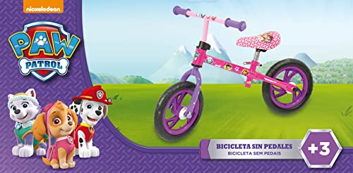 Saica- Walking Bike Paw Patrol Patrulla Canina, Color correpasillos Bicicleta para niños, Mediano (1)