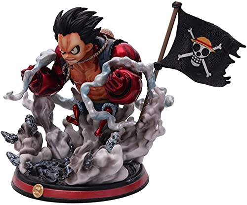 Samantha MONKEY D. LUFFY DOBLE FIST FISTAND VARIABLE ESTATURA MODELO MODELO MODILLA DE ACCIÓN DOCURACIÓN Dibujos animados Figuras Anime Games Figura Doll Decoration Collection Height 24cm