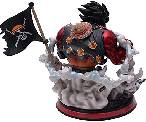 Samantha MONKEY D. LUFFY DOBLE FIST FISTAND VARIABLE ESTATURA MODELO MODELO MODILLA DE ACCIÓN DOCURACIÓN Dibujos animados Figuras Anime Games Figura Doll Decoration Collection Height 24cm