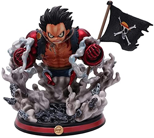 Samantha MONKEY D. LUFFY DOBLE FIST FISTAND VARIABLE ESTATURA MODELO MODELO MODILLA DE ACCIÓN DOCURACIÓN Dibujos animados Figuras Anime Games Figura Doll Decoration Collection Height 24cm