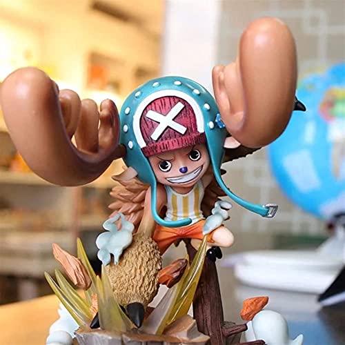 Samantha Tony Tony Chopper Series Variable Estatua Modelo Modelo Muñeca de Acción Dibujos Animados Animados Figuras Anime Games Figuras Decoraciones de Muñeca Colección Altura 22 cm