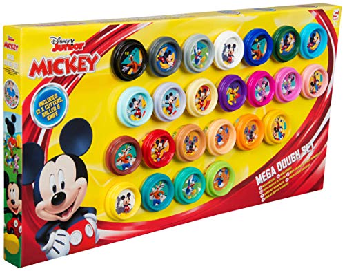 Sambro Mickey & Friends Mega Set De Plastilinas 24 Pzs De Mikey Mouse (DSM4-4719), Multicolor (1)