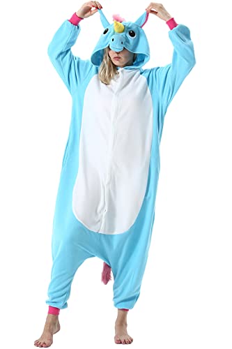 SAMGU Kigurumi Unisexo Onesie Adulto Animal Pijama Halloween Adultos Disfraces de Cosplay Navidad Disfraz Traje de Dormir Cosplay Ropa Homewear para Carnaval