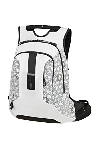 Samsonite Paradiver Light Mochila para portátil, L (45 cm 17 L), Blanco (Stormtrooper White Mesh)