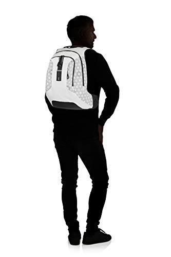 Samsonite Paradiver Light Mochila para portátil, L (45 cm 17 L), Blanco (Stormtrooper White Mesh)