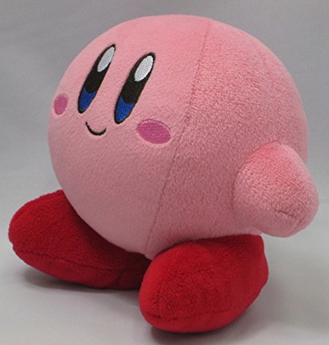 Sanei Kirby Adventure All Star Collection KP01 - Peluche de Peluche Kirby de 5,5 Pulgadas