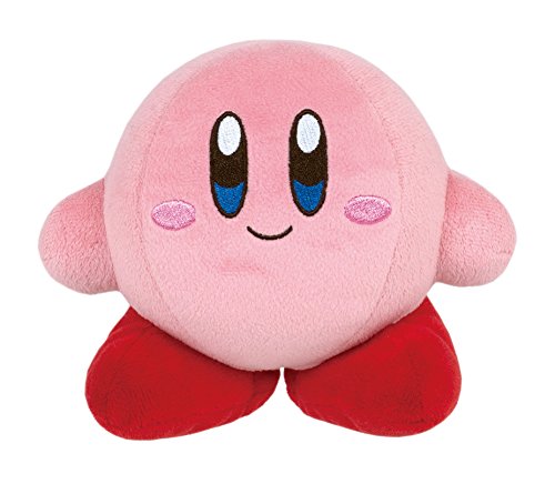 Sanei Kirby Adventure All Star Collection KP01 - Peluche de Peluche Kirby de 5,5 Pulgadas