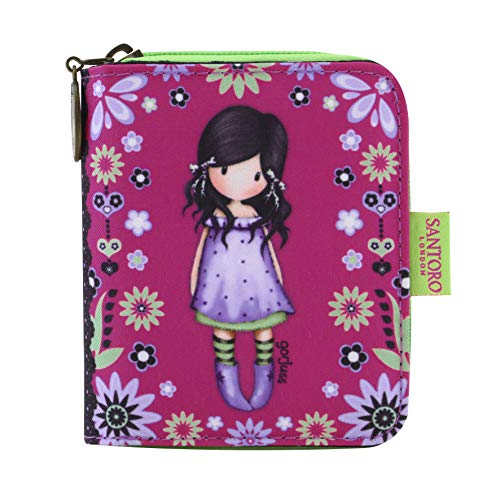 SANTORO GORJUSS Billetero, Mochila para Niñas, Rosa (Fucsia), 3x10x12 cm (W x H x L)