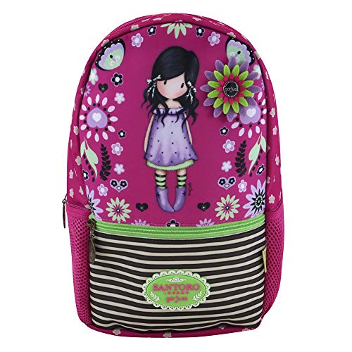 SANTORO GORJUSS Mochila Pequena Para Carr Mochila, Ninas, Rosa (Fucsia)