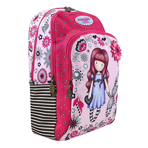 SANTORO GORJUSS Mochila Triple Bolsillo Mochila, Niñas, Rosa (Rosa)