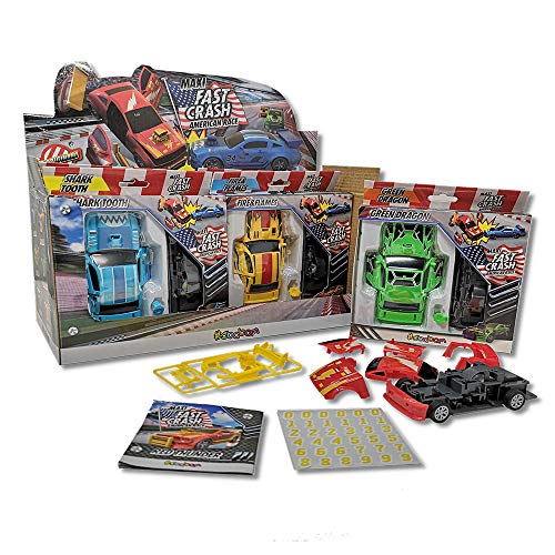 SBABAM- Fast Crash Maxi-Pack 3 unidades, SB-FSTCRH-19 , color/modelo surtido