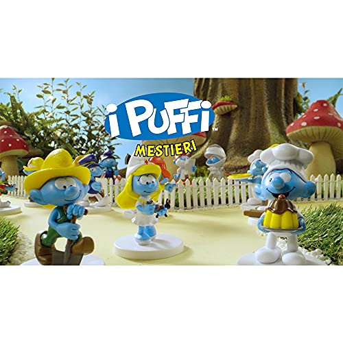 Sbabam Puffi dei Mestieri Pack C Paquete con 5 Figuras versión Maxi