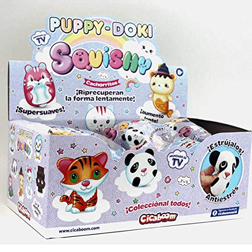 Sbabam Puppy Doki Squishy- Expositor 12 Unidades