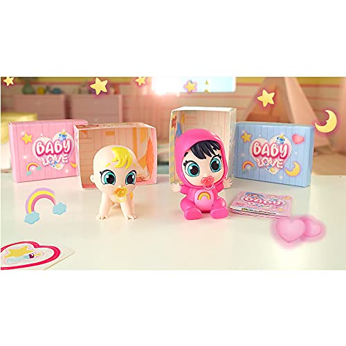 Sbabam s.r.l.-Baby Love, piccoli bebè-Pack 4 pezzi Muchos mimos (Tema Promotional Gifts SRL 52CN/2020)